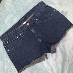 Venus dark denim shorts size 8